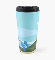 Copa Vo2 Race Cycling Poster Travel Mug