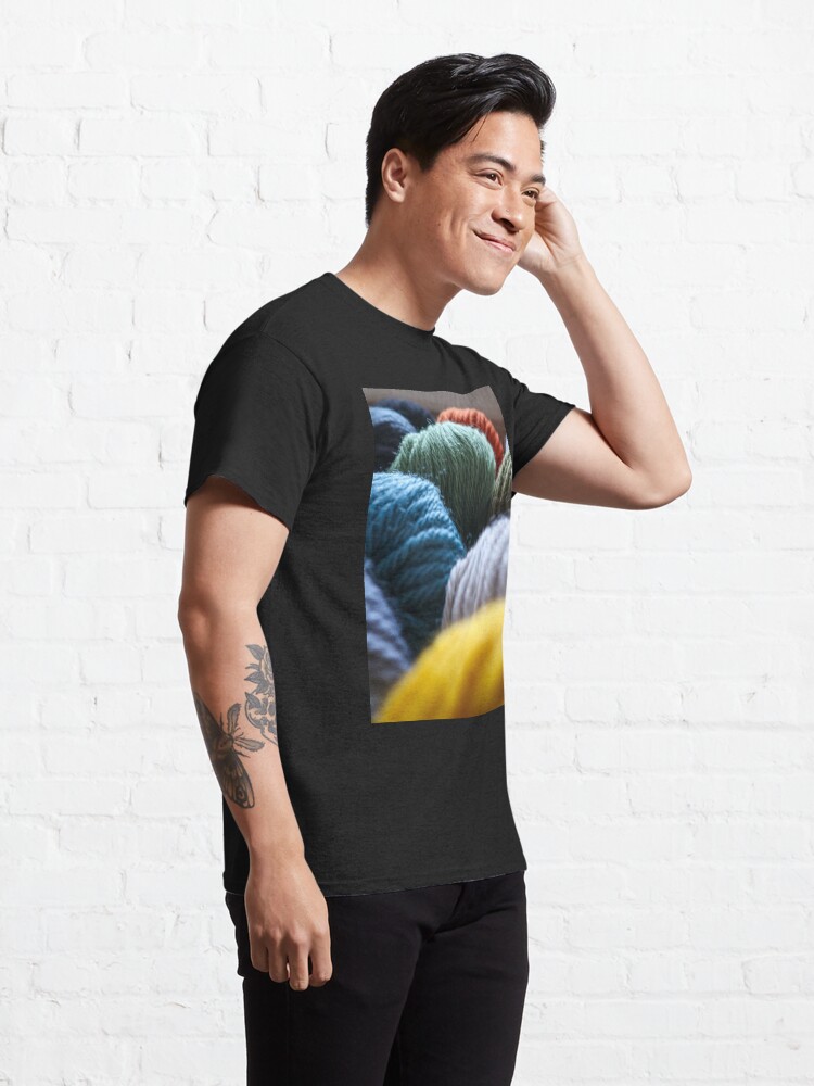 Alternate view of Box of Colorful Yarn Classic T-Shirt