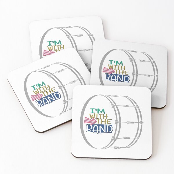 Item preview, I'm With The Band - Bass Drum designed and sold by BandMomDesigns.