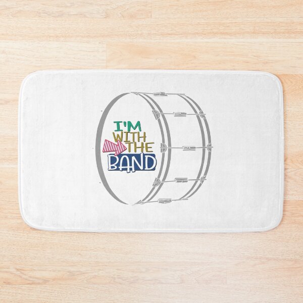 Item preview, I'm With The Band - Bass Drum designed and sold by BandMomDesigns.