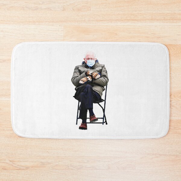 Item preview, Curmudgeonly Mitten Bernie designed and sold by BlackCoffeeCake.