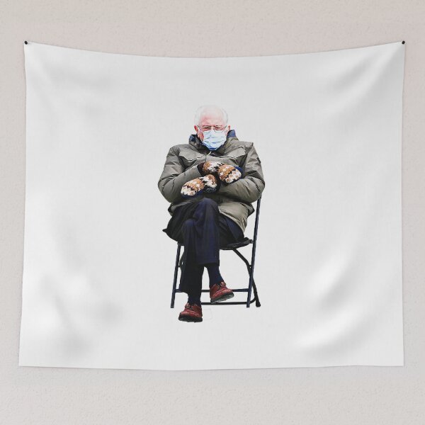 Item preview, Curmudgeonly Mitten Bernie designed and sold by BlackCoffeeCake.