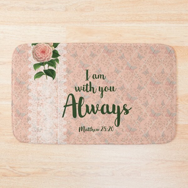 Item preview, I am with you always designed and sold by della95.