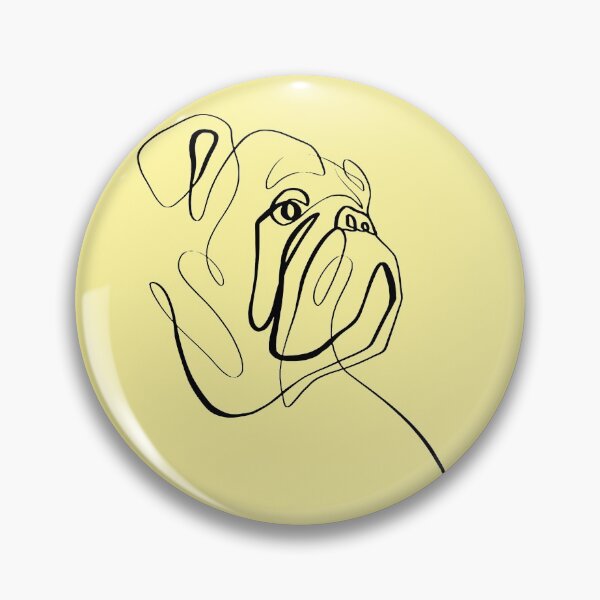 Item preview, dog face lines designed and sold by MAX MILLER.