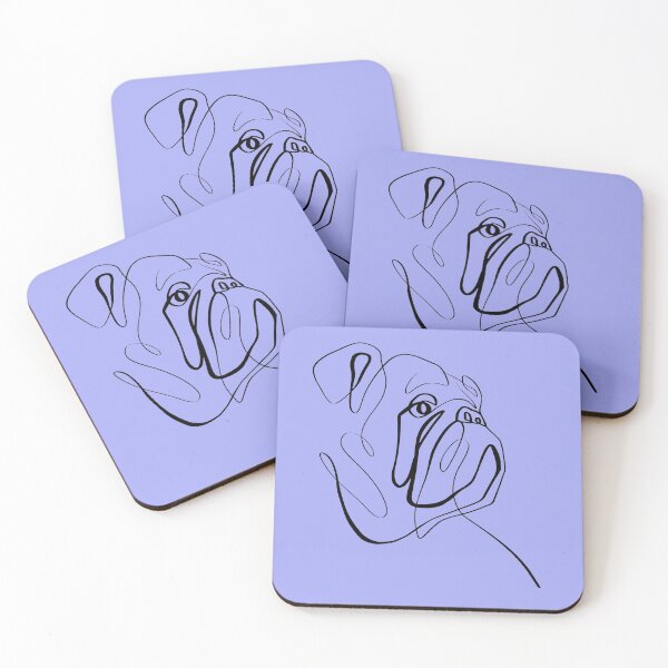 Item preview, dog face lines designed and sold by MAX MILLER.