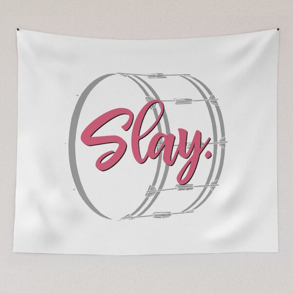 Item preview, Slay - Bass Drum designed and sold by BandMomDesigns.