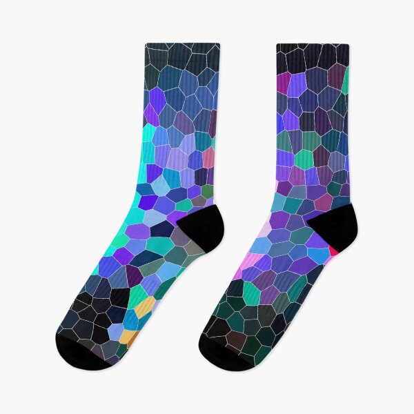 Item preview, Bright blue coloured mosaic pattern, personal gifts, custom printed gifts. designed and sold by CameraDesign.