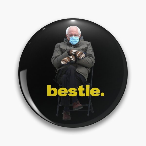 Item preview, Bestie Bernie on Inauguration Day designed and sold by shreya17.