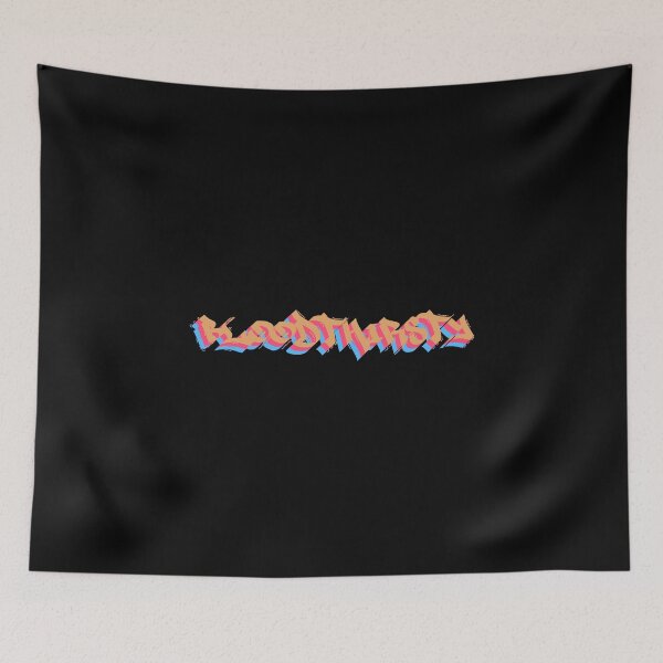 Item preview, Bloodthirsty Graffiti Text Multicolor 6 designed and sold by everything4eva.