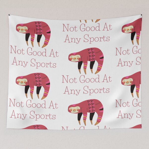 Item preview, not good at any sports designed and sold by JocelynCrafts.