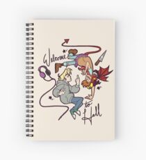 W2H - floaty junk Spiral Notebook
