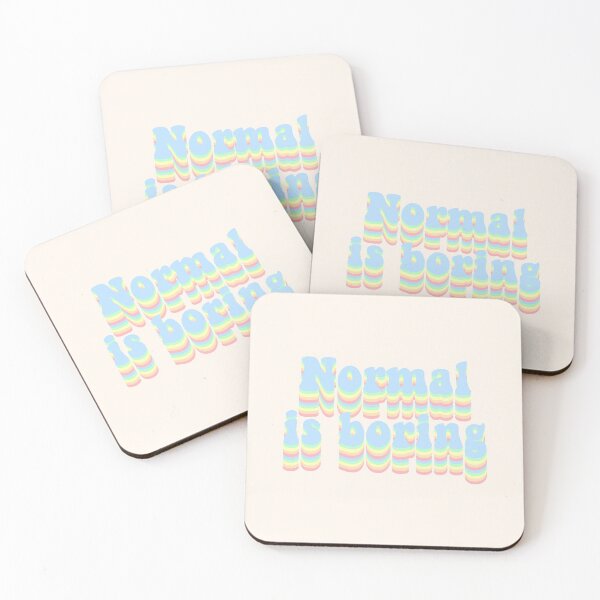 Item preview, Normal is boring designed and sold by Vintage  Dream.