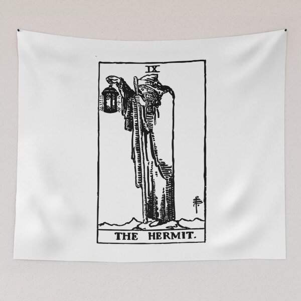 Item preview, Tarot Card The Hermit designed and sold by sontunghaitu.