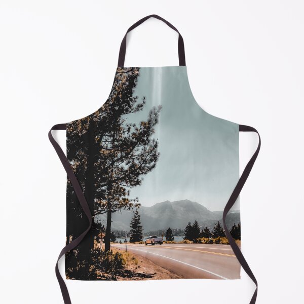 Item preview, road with mountain and blue sky view at Mammoth Lakes California USA designed and sold by Mrvell.