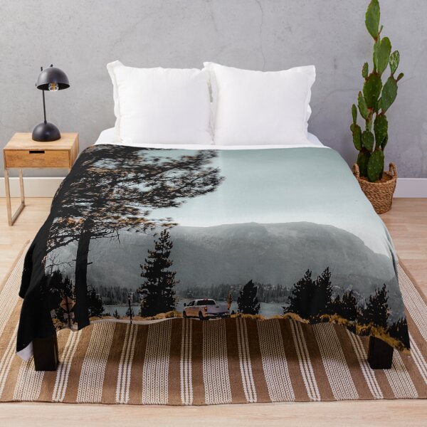 Item preview, road with mountain and blue sky view at Mammoth Lakes California USA designed and sold by Mrvell.