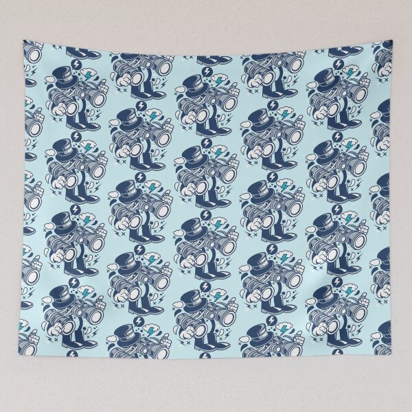 Item preview, Drawing Binocular Street Cartoon designed and sold by Cheap Women's Shirts.