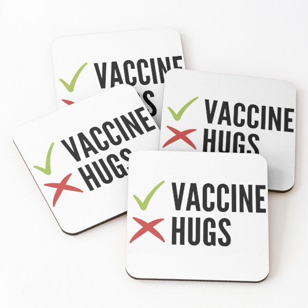 Item preview, Vaccines Yes Hugs No designed and sold by zonoma.