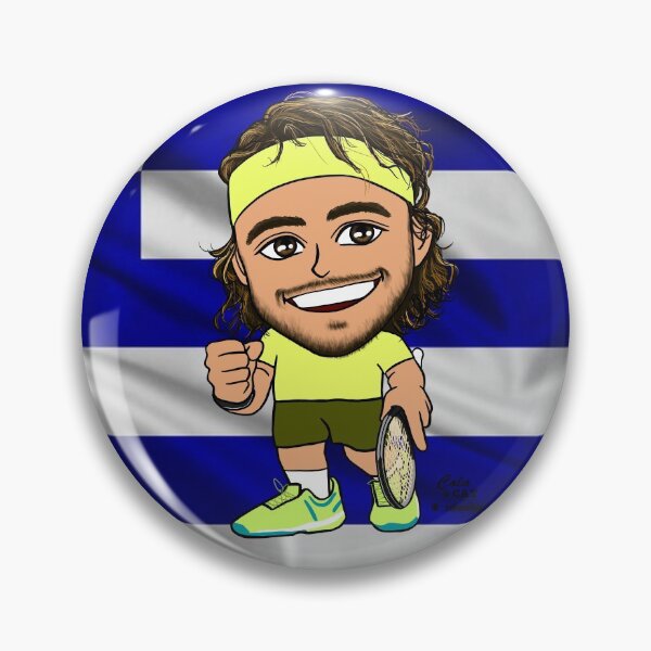 Item preview, Stefanos Tsitsipas  designed and sold by Colacatlee.
