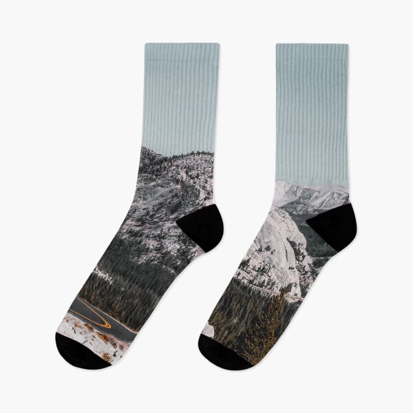Item preview, road with mountain view at Yosemite national park California USA designed and sold by Mrvell.