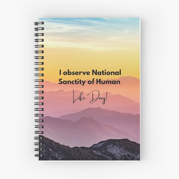 Item preview, I Observe National Sanctity of Human Life Day  designed and sold by ChristianCoding.