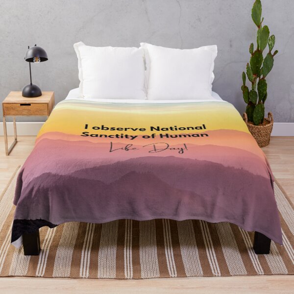 Item preview, I Observe National Sanctity of Human Life Day  designed and sold by ChristianCoding.