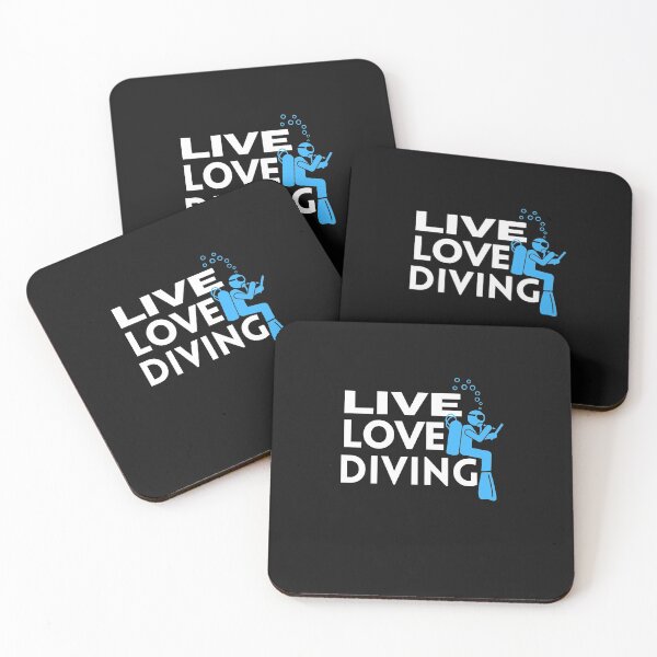 Item preview, live love diving				 designed and sold by bonus24.