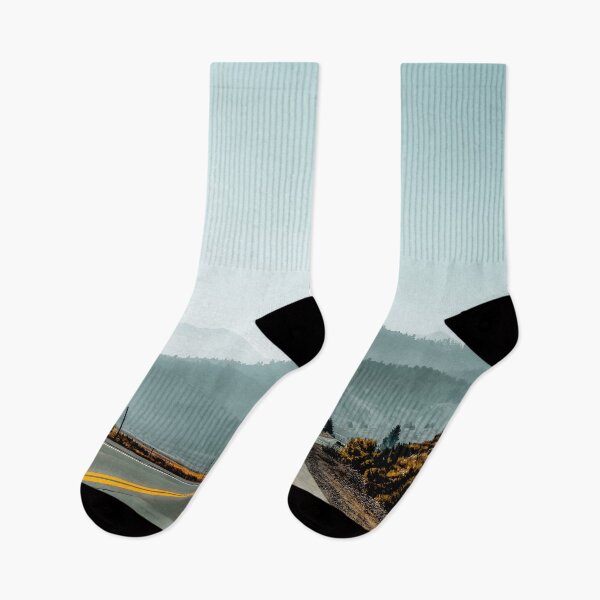 Item preview, road with mountains and blue sky in California USA designed and sold by Mrvell.