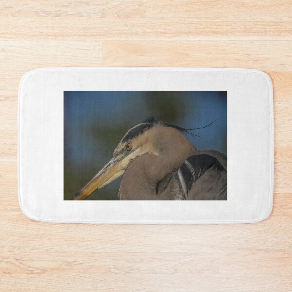 Item preview, great blue heron in deep thought designed and sold by aim4adventure.