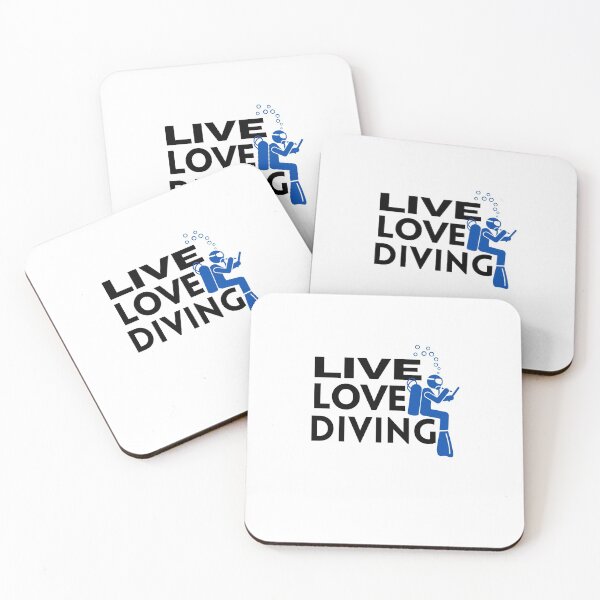 Item preview, live love diving				 designed and sold by bonus24.