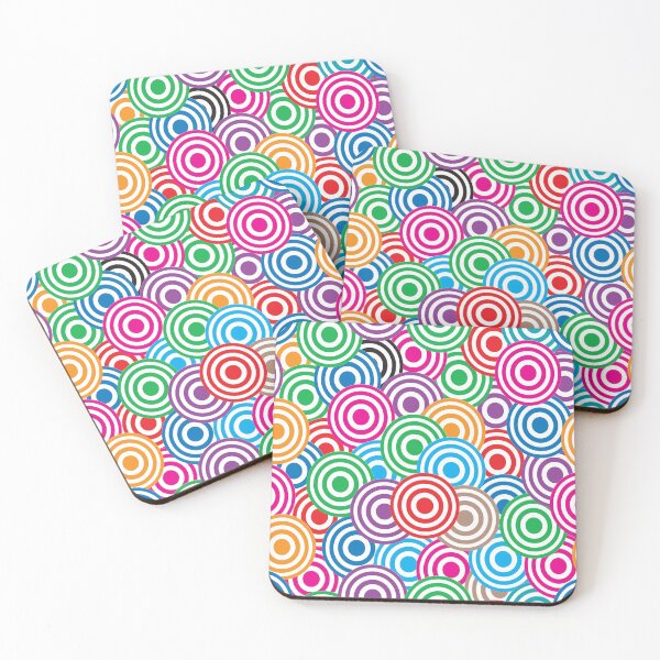 Item preview, Multi-Color Multi-Circles designed and sold by Schadow-Studio.