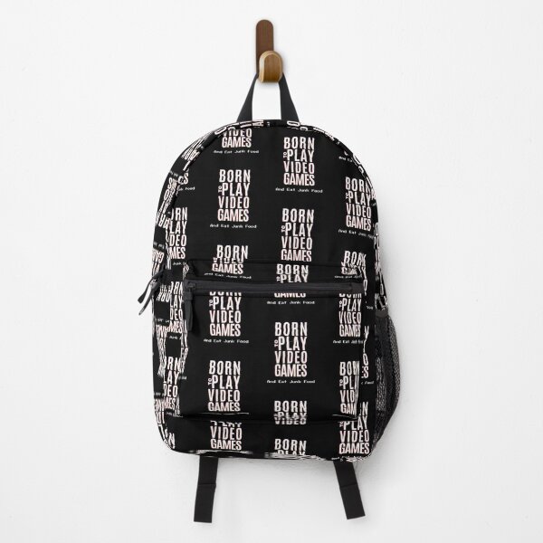 Item preview, Born To Play Video Games and Eat Junk Food designed and sold by Clothing-Guru.