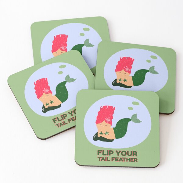 Item preview, FLIP YOUR TAIL FEATHER designed and sold by AndPeace702.