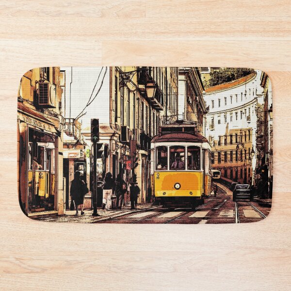 Item preview, Lisbon Portugal -  Lisboa -Digital Painting - Pintura Digital -  Bonde - Tram -  Comics designed and sold by RazzArt.