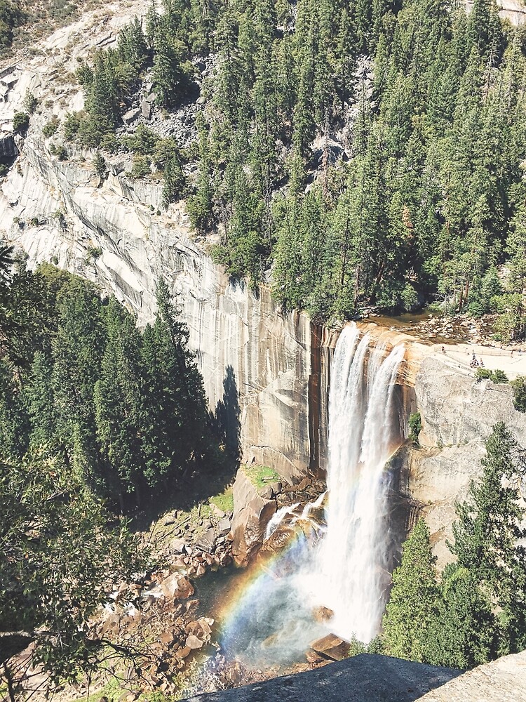 Thumbnail 7 of 7, Framed Art Print, Waterfall with Rainbow designed and sold by BAYSTALT.