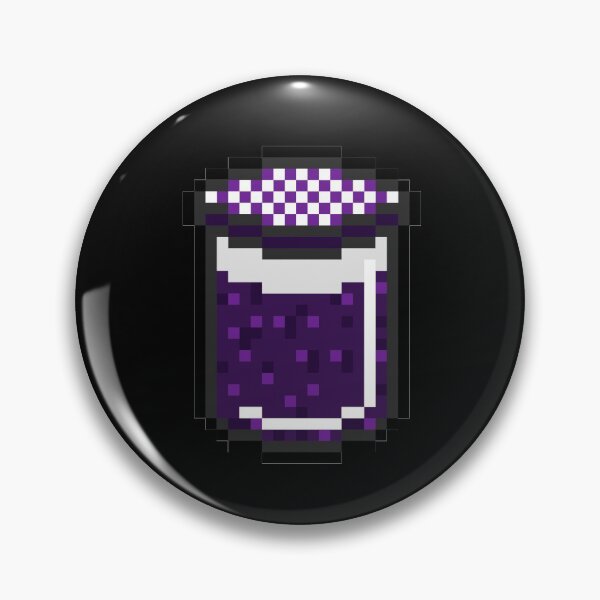 Item preview, Pixel Grape Jam Icon designed and sold by da-ux-designer.