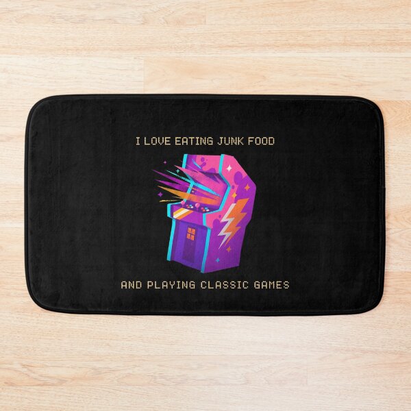 Item preview, I Love Eating Junk Food and Playing Classic Games designed and sold by Clothing-Guru.