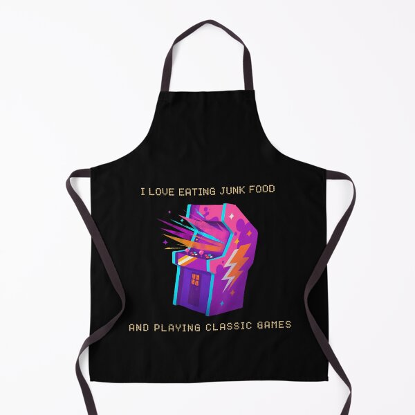 Item preview, I Love Eating Junk Food and Playing Classic Games designed and sold by Clothing-Guru.
