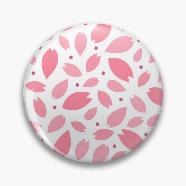 Aperçu de l'œuvre Motif de pétales de fleurs de cerisier rose mignon créée et vendue par ButterandCheese.