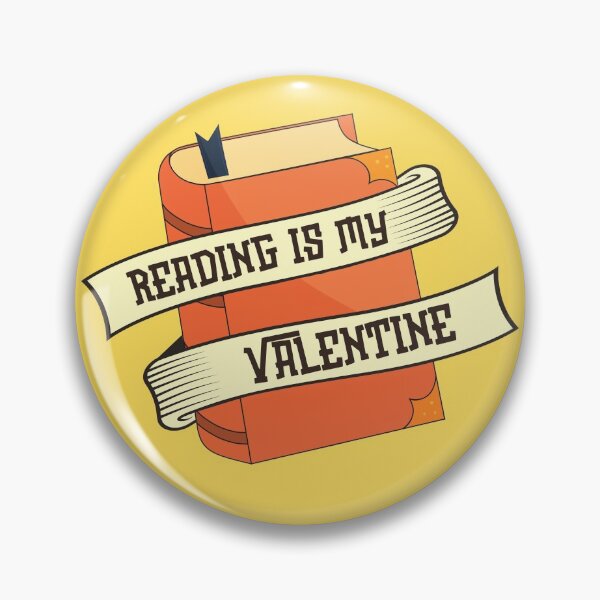 Item preview, reading is my valentine designed and sold by Give Me that Pencil.