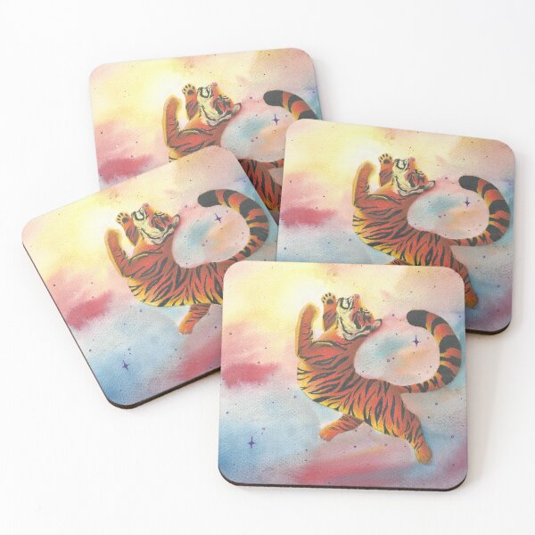 Item preview, cosmic tiger designed and sold by Cattasse.