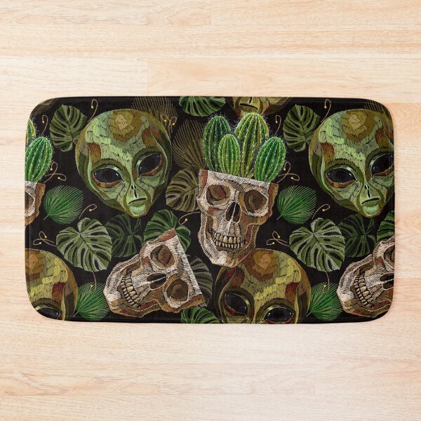 Item preview, Skull, cactus and aliens heads designed and sold by matrioshka.