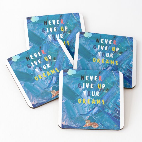 Item preview, Never give up your dreams designed and sold by pirikiti64-.