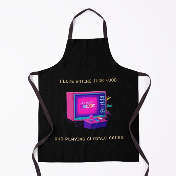 Item preview, I Love Eating Junk Food and Playing Classic Games designed and sold by Clothing-Guru.