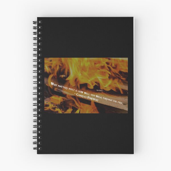 Item preview, Walk Through The Fire - Bukowski designed and sold by Emilyromrell.
