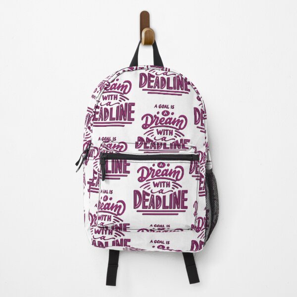 Item preview, A goal is a dream with deadline, Be Positive, Inspirational Words About Life Stay Positive, inspirational quotes positive vibes only designed and sold by helkav.