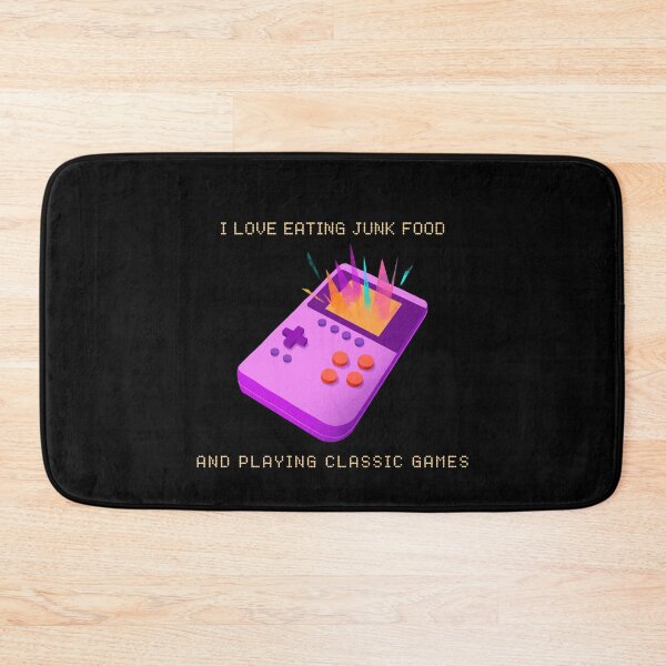 Item preview, I Love Eating Junk Food and Playing Classic Games designed and sold by Clothing-Guru.