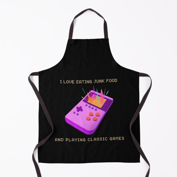 Item preview, I Love Eating Junk Food and Playing Classic Games designed and sold by Clothing-Guru.
