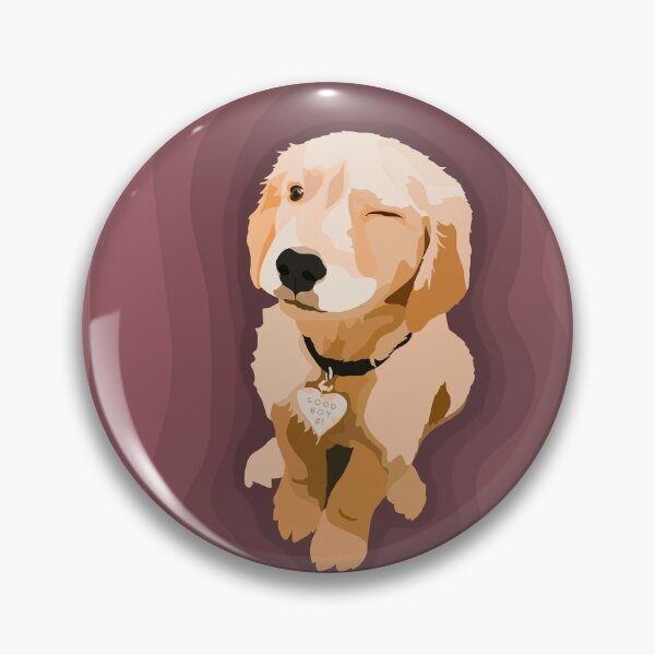 Item preview, Good Boy - Golden Dog designed and sold by NaomiiiC.