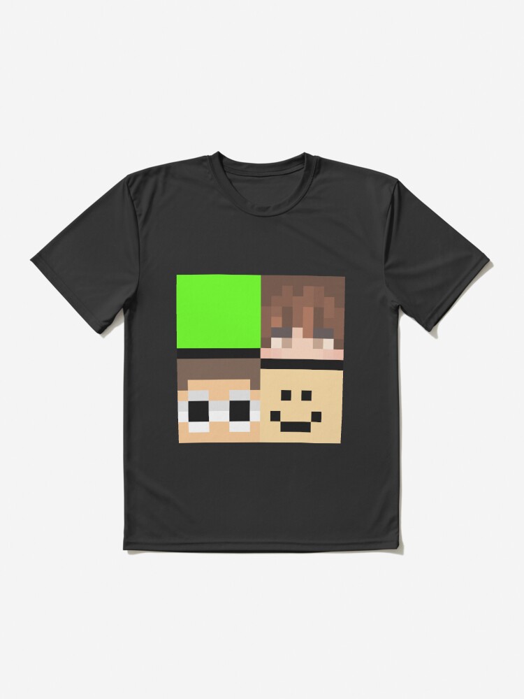 Dream, Karl, George, Quackity Minecraft skins DSMP Acrylic Block