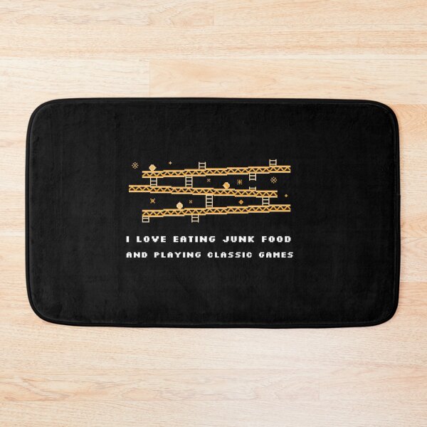 Item preview, I Love Eating Junk Food and Playing Classic Games designed and sold by Clothing-Guru.